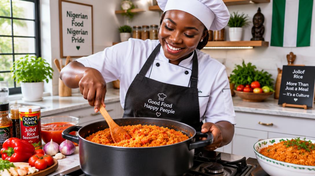Jollof that brings the whole street together